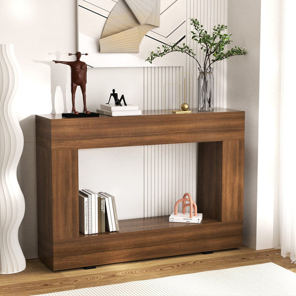 Hall Console Table Coffee Narrow Bar Side End Sofa Entrance TV Shelf Plant Stand