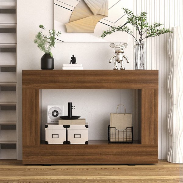 Hall Console Table Coffee Narrow Bar Side End Sofa Entrance TV Shelf Plant Stand