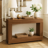 Hall Console Table Coffee Narrow Bar Side End Sofa Entrance TV Shelf Plant Stand