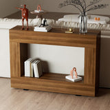 Hall Console Table Coffee Narrow Bar Side End Sofa Entrance TV Shelf Plant Stand