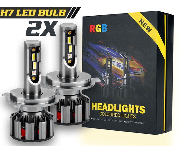 H7 LED Bulb RGB