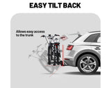 2 E Bike Rack Electric Bicycle Carrier Hitch Rear Platform for Car SUV Foldable