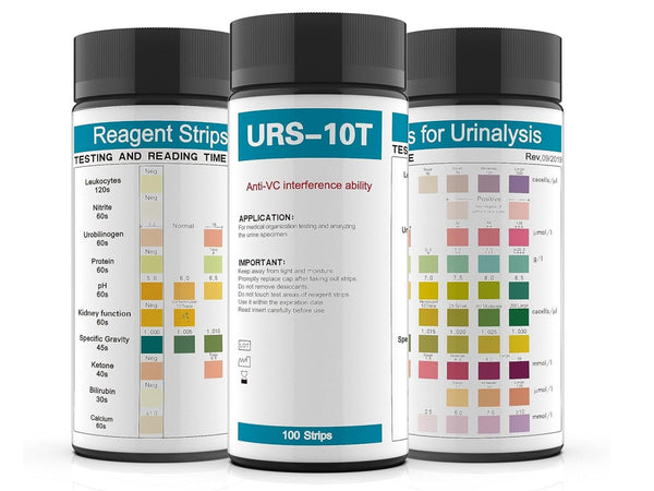 100 Urine Test Strips – 10 Parameter Health Check |