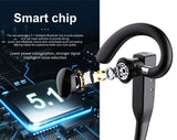 Bluetooth Headset Dual Mic Noise Cancelling Earpiece Hands
