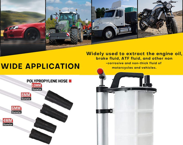 9L Manual Waste Oil Fluid Extractor Pump