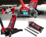 Super Low Profile Hydraulic Trolley Floor Jack 3Ton