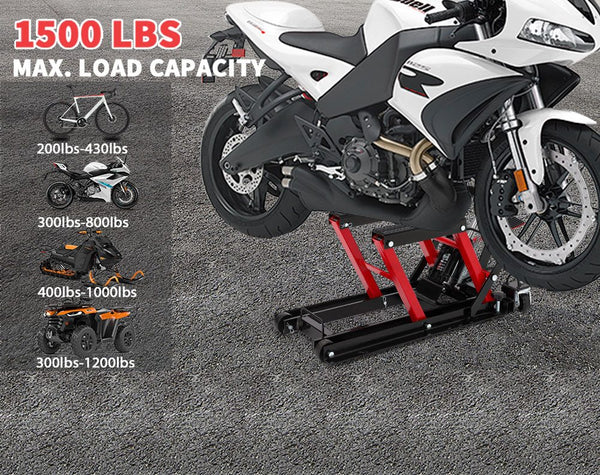Motorcycle & ATV Quad Bike Lifter Jack 680Kg -1500lbs