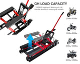 Motorcycle & ATV Quad Bike Lifter Jack 680Kg -1500lbs