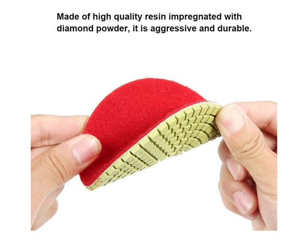 16pcs Diamond Polishing Pads Kit for Granite Stone Concrete