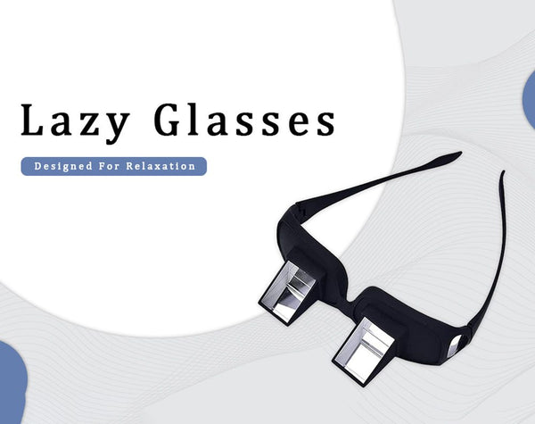 Lazy Boy Mirror Lazy Readers Glasses Laying Down