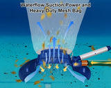 SWIMMING POOL LEAF EATER CLEANER ABOVE BELOW GROUND CATCHER VACUUM