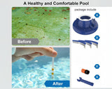 SWIMMING POOL LEAF EATER CLEANER ABOVE BELOW GROUND CATCHER VACUUM