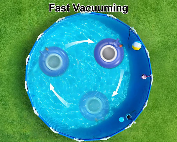 SWIMMING POOL LEAF EATER CLEANER ABOVE BELOW GROUND CATCHER VACUUM