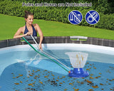 SWIMMING POOL LEAF EATER CLEANER ABOVE BELOW GROUND CATCHER VACUUM