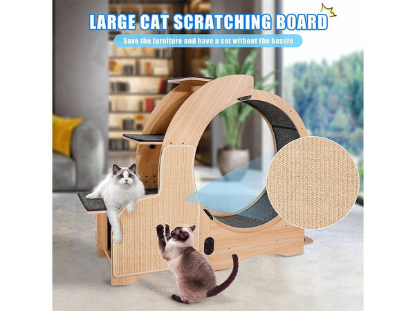 Cat Wheel Running Toy Exerciser