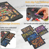 Puzzle Board with Storage up to 1000 Pieces