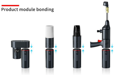 Car Jump Starter Power Bank Tire Inflator Pump Vacuum Cleaner Car Washer