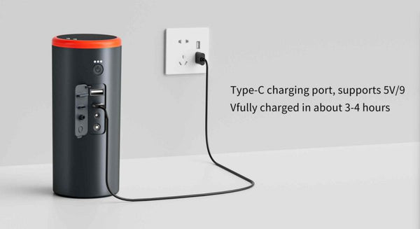 Car Jump Starter Power Bank Tire Inflator Pump Vacuum Cleaner Car Washer