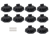 10Pcs Adjustable Deck Pedestal