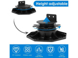 10Pcs Adjustable Deck Pedestal