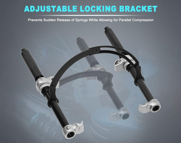 Professional Macpherson Strut Coil Spring Compressor Set