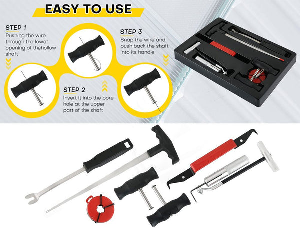 Professional Car Windshield Removal Tool Kit