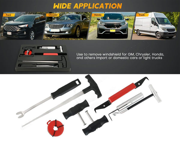 Professional Car Windshield Removal Tool Kit