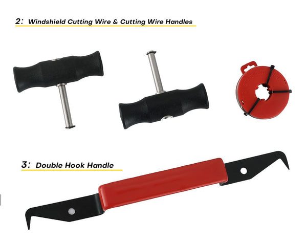 Professional Car Windshield Removal Tool Kit