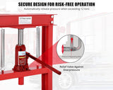 Hydraulic Shop Press 12 Ton Hydraulic Workshop Press
