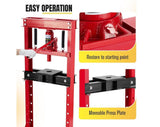 Hydraulic Shop Press 12 Ton Hydraulic Workshop Press