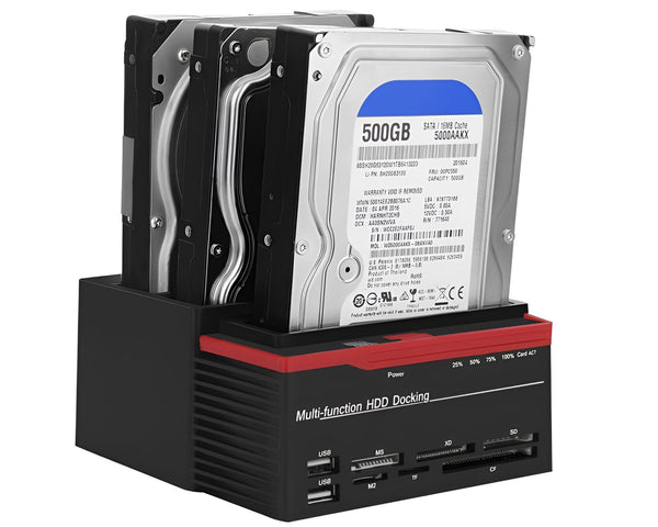 Triple Slot Hard Drive Docking Station
