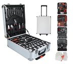 499pcs Tool Kit Trolley Case Mechanics Box Toolbox Portable Set