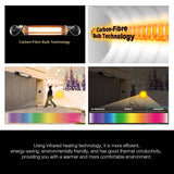 Infrared Heater Carbon Fibre 2000W Electric Patio Indoor Outdoor Strip Heater