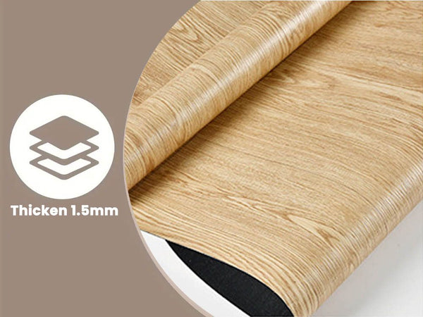 Self Adhesive Vinyl ,Wood Grain Pattern Floor Stickers