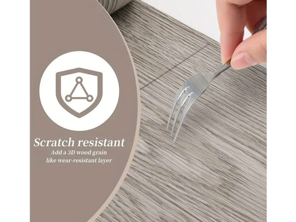 Self Adhesive Vinyl ,Wood Grain Pattern Floor Stickers