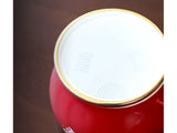 Ceramic Tea Mug Cup with Infuser and Lid