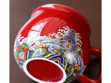 Ceramic Tea Mug Cup with Infuser and Lid