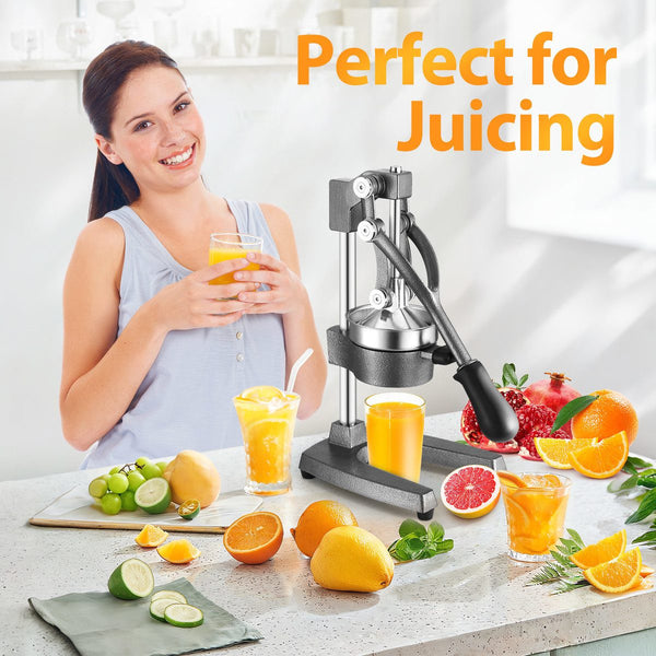 Commercial Manual Juicer Fruit Juice Lemon Squeezer Extractor Maker Hand Presser