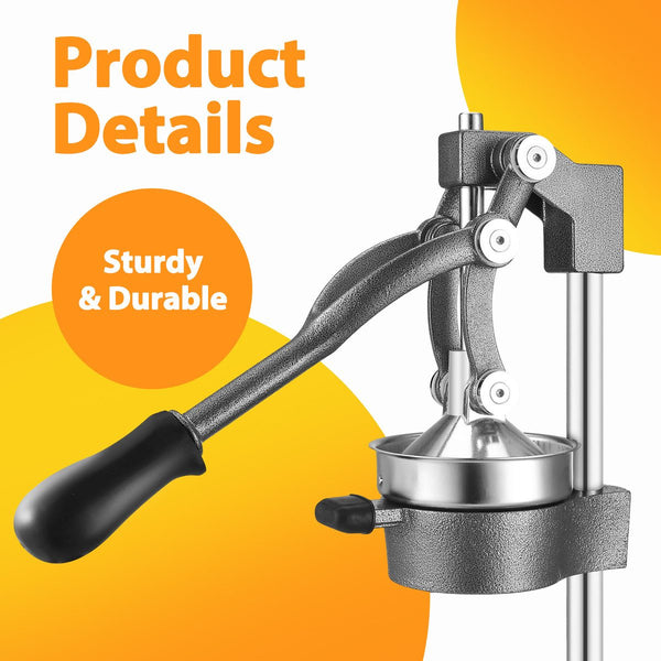 Commercial Manual Juicer Fruit Juice Lemon Squeezer Extractor Maker Hand Presser
