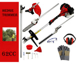 62Cc Brush Weed Cutter Saw Hedge Trimmer 4 In 1