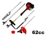 62Cc Brush Weed Cutter Saw Hedge Trimmer 4 In 1