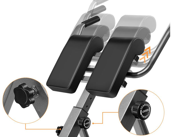Adjustable Roman Chair Hyperextension Bench
