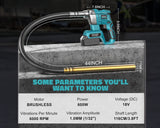 concrete vibrator 600W - Makita Compitable