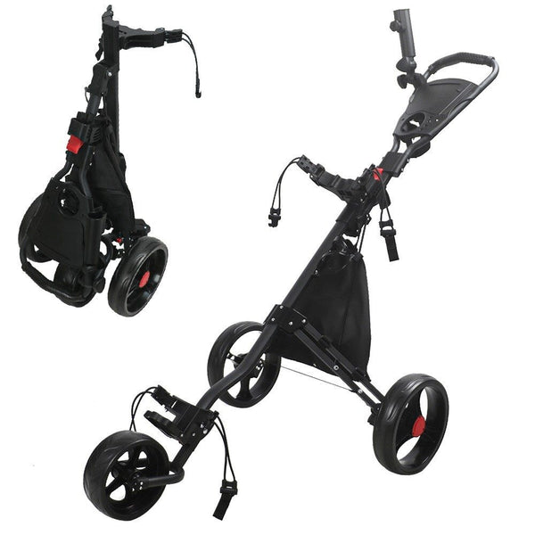 Golf Trundler 3 Wheel Umbrella Holder