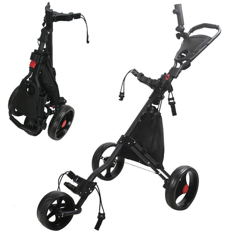 Golf Trundler 3 Wheel Umbrella Holder