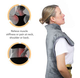 Heating Pad for Neck Shoulders Back, Pain Relief Electric Heating Pad