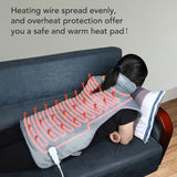 Heating Pad for Neck Shoulders Back, Pain Relief Electric Heating Pad