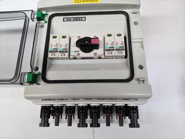 8 way PV Solar Disconnect Switch