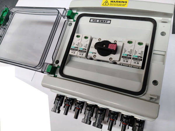 8 way PV Solar Disconnect Switch