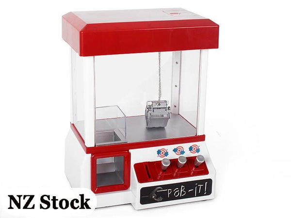 Arcade Claw Machine Mini Candy Prize Grabber Dispenser Vending Machine Toy